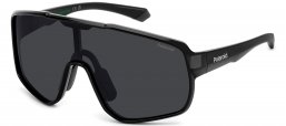 Gafas Junior - Polaroid Junior - PLD 8070/S - 807 (M9) BLACK // GREY POLARIZED