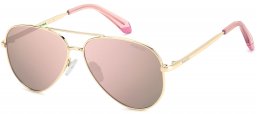 Gafas Junior - Polaroid Junior - PLD 8073/S - EYR (JQ) GOLD PINK // ROSE GOLD MULTILAYER POLARIZED