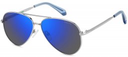 Gafas Junior - Polaroid Junior - PLD 8073/S - V84 (5X)  RUTHENIUM BLUE // BLUE MIRROR POLARIZED