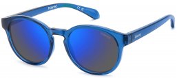 Gafas Junior - Polaroid Junior - PLD 8075/S - PJP (5X) BLUE // BLUE MIRROR POLARIZED