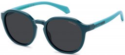 Gafas Junior - Polaroid Junior - PLD 8078/S - ZI9 (M9) TEAL // GREY POLARIZED