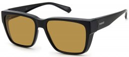Gafas de Sol - Polaroid Ancillaries - PLD 9018/S - 807 (MU) BLACK // YELLOW POLARIZED