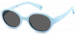 Gafas Junior - Polaroid Junior - PLD K004/S - MVU (M9) AZURE // GREY POLARIZED