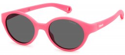 Gafas Junior - Polaroid Junior - PLD K007/S - MU1 (M9) FUCHSIA // GREY POLARIZED