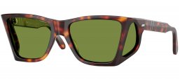 Gafas de Sol - Persol - PO0009 - 24/4E HAVANA // GREEN