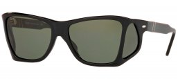 Gafas de Sol - Persol - PO0009 - 95/31 BLACK // GREY GREEN