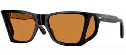 Gafas de Sol - Persol - PO0009 - 95/53 BLACK // ORANGE