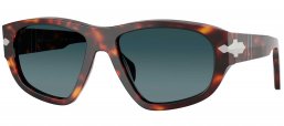 Gafas de Sol - Persol - PO0050S - 24/S3 HAVANA // DARK BLUE GRADIENT