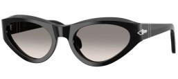 Gafas de Sol - Persol - PO0052S - 95/32 BLACK // GREY GRADIENT TRANSPARENT