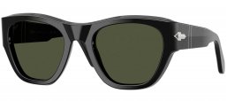 Gafas de Sol - Persol - PO0054S - 95/31 BLACK // GREEN