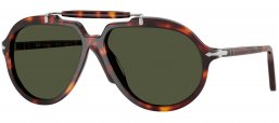 Gafas de Sol - Persol - PO0202S - 24/31 HAVANA // GREEN