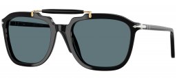 Gafas de Sol - Persol - PO0203S - 95/3R BLACK // DARK BLUE POLARIZED