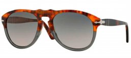Gafas de Sol - Persol - PO0649 - 1023M3 FUOCO E ARDESIA // GREY GRADIENT POLARIZED