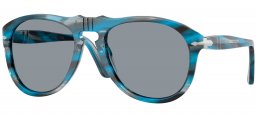 Gafas de Sol - Persol - PO0649 - 1234R5  STRIPED BLUE GREY // GREY