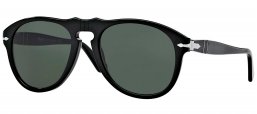 Gafas de Sol - Persol - PO0649 - 95/31 BLACK // CRYSTAL GREEN