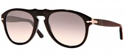 Gafas de Sol - Persol - PO0649 - 95/32 BLACK // CRYSTAL GREY GRADIENT