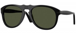 Gafas de Sol - Persol - PO0649NE - 95/31 BLACK // GREEN