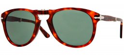 Gafas de Sol - Persol - PO0714 FOLDING - 24/31 HAVANA // CRYSTAL GREEN