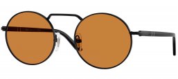 Gafas de Sol - Persol - PO1019S - 107853 SEMI SHINY BLACK // YELLOW BROWN