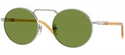 Gafas de Sol - Persol - PO1019S - 518/4E SILVER // LIGHT GREEN