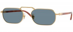 Gafas de Sol - Persol - PO1020S - 113256  GOLD // LIGHT BLUE