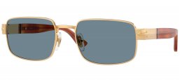 Gafas de Sol - Persol - PO1022S - 113256  GOLD // LIGHT BLUE