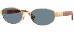 Gafas de Sol - Persol - PO1024S - 113256  GOLD // LIGHT BLUE