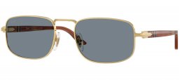 Gafas de Sol - Persol - PO1027S - 113256  GOLD // LIGHT BLUE