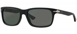 Gafas de Sol - Persol - PO3048S - 900058 BLACK ANTIQUE // GREY POLARIZED