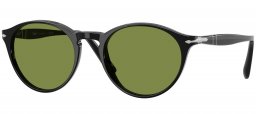 Gafas de Sol - Persol - PO3092SM - 95/4E  BLACK // GREEN ANTIREFLECTION