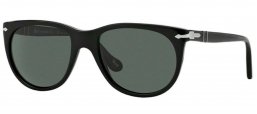 Gafas de Sol - Persol - PO3097S - 95/58  BLACK // GREEN POLARIZED