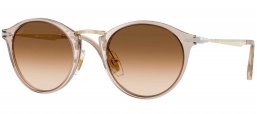 Gafas de Sol - Persol - PO3166S - 124051  TRANSPARENT BROWN GREY // BROWN GRADIENT