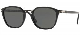 Gafas de Sol - Persol - PO3186S - 95/58 BLACK // GREEN POLARIZED