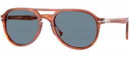 Gafas de Sol - Persol - PO3235S - 96/56 TERRA DI SIENA // LIGHT BLUE
