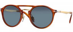 Gafas de Sol - Persol - PO3264S - 96/56 TERRA DI SIENA // LIGHT BLUE