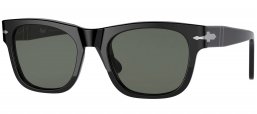 Gafas de Sol - Persol - PO3269S - 95/58 BLACK // GREEN POLARIZED