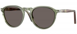 Gafas de Sol - Persol - PO3286S - 1226B1  TRANSPARENT GREEN // DARK GREY