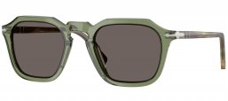 Gafas de Sol - Persol - PO3292S - 1226B1  TRANSPARENT GREEN // DARK GREY