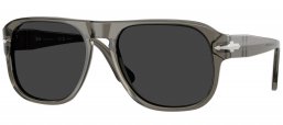 Gafas de Sol - Persol - PO3310S JEAN - 110348  SMOKE // BLACK POLARIZED
