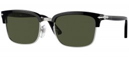 Gafas de Sol - Persol - PO3327S - 95/31 BLACK // GREEN