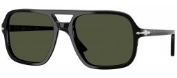 Gafas de Sol - Persol - PO3328S - 95/31 BLACK // GREEN