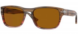 Gafas de Sol - Persol - PO3341S - 120633  STRIPED BROWN GRADIENT RED // BROWN