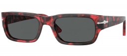 Gafas de Sol - Persol - PO3347S ADRIEN - 1212B1  HAVANA RED // DARK GREY