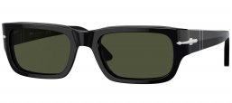Gafas de Sol - Persol - PO3347S ADRIEN - 95/31  BLACK // GREEN