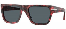 Gafas de Sol - Persol - PO3348S - 1212R5  HAVANA RED // DARK BLUE
