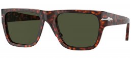 Gafas de Sol - Persol - PO3348S - 24/31 HAVANA // GREEN