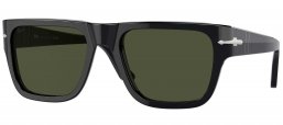 Gafas de Sol - Persol - PO3348S - 95/31 BLACK // GREEN