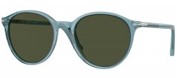 Gafas de Sol - Persol - PO3350S - 120431  TRANSPARENT BLUE // GREEN