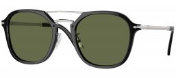 Gafas de Sol - Persol - PO3352S - 95/58 BLACK // GREEN POLARIZED