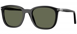 Gafas de Sol - Persol - PO3355S - 95/58 BLACK // GREEN POLARIZED